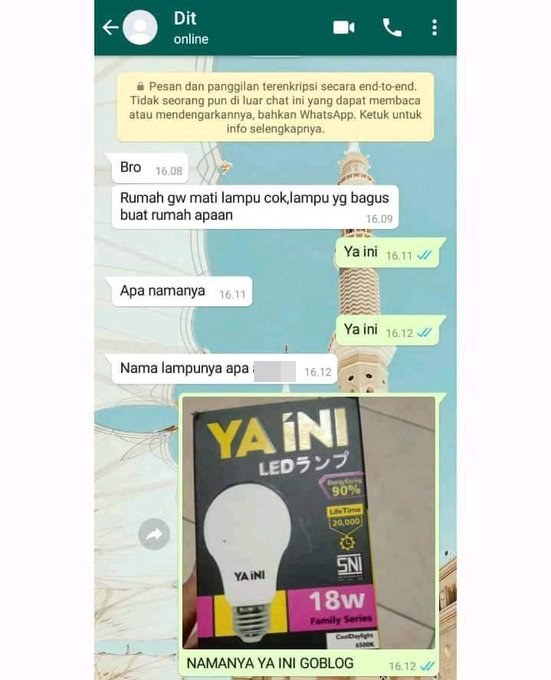 Chat kocak ketika temen kasih refrensi ini bikin gregetan 